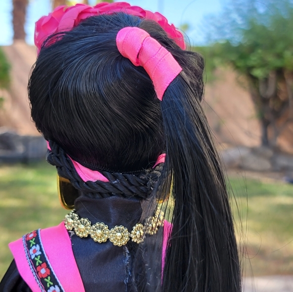 DIA DE LOS MUERTOS DOLL, DAY OF THE DEAD DECOR - Picture 7 of 16